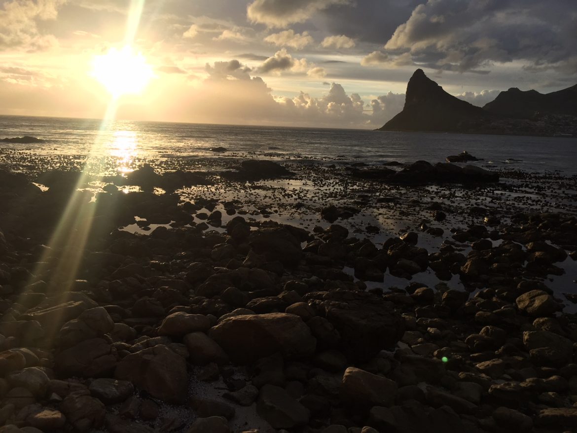 The Sentinal at sunset