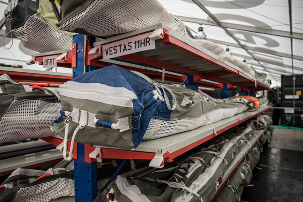 Boatyard in Cape Town. Photo by Ainhoa Sanchez/Volvo Ocean Race. 25 November, 2017