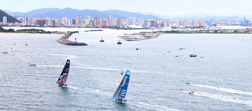 Itajaí in port Race