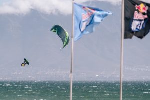 Jesse Richman competes at Red Bull King Of The Air, Kite Beach, Cape Town on January 31, 2018