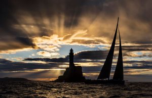 Sunrise at Fastnet Rock