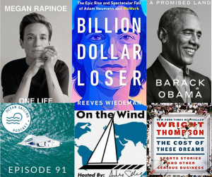 Facebook image - holiday reads and podcasts