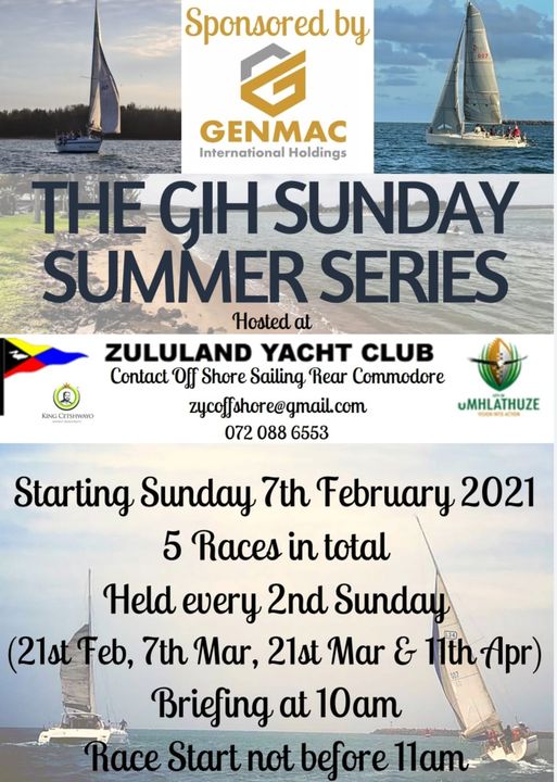 Zululand yacht club summer series
