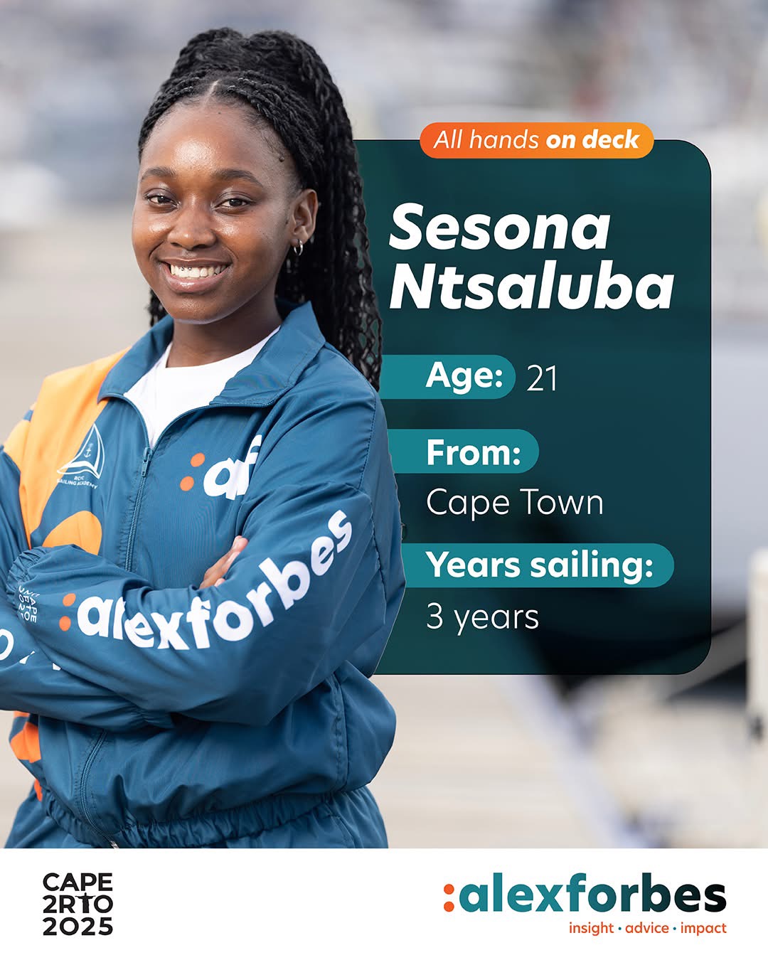 Cape to Rio Race AlexForbes Angel wings