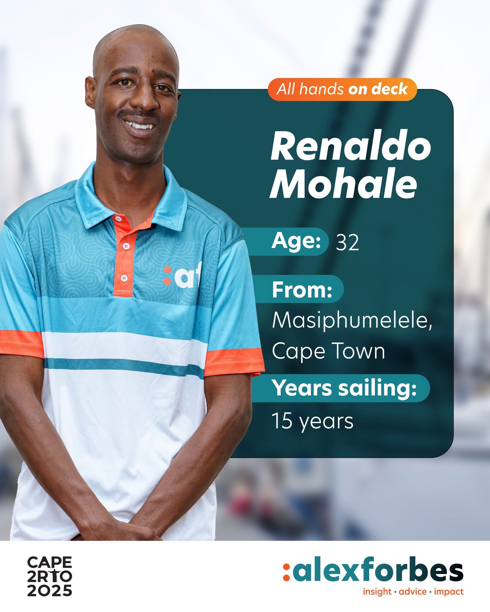 AlexForbes Angel Wings Cape To Rio Race