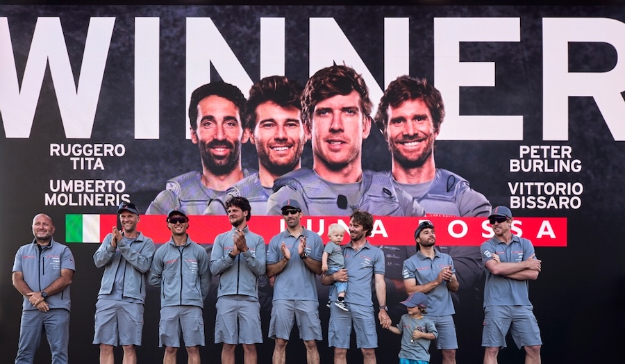 Luna Rossa win the Preliminary regatta