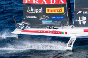 Naples preliminary regatta in the 38th Americas Cup