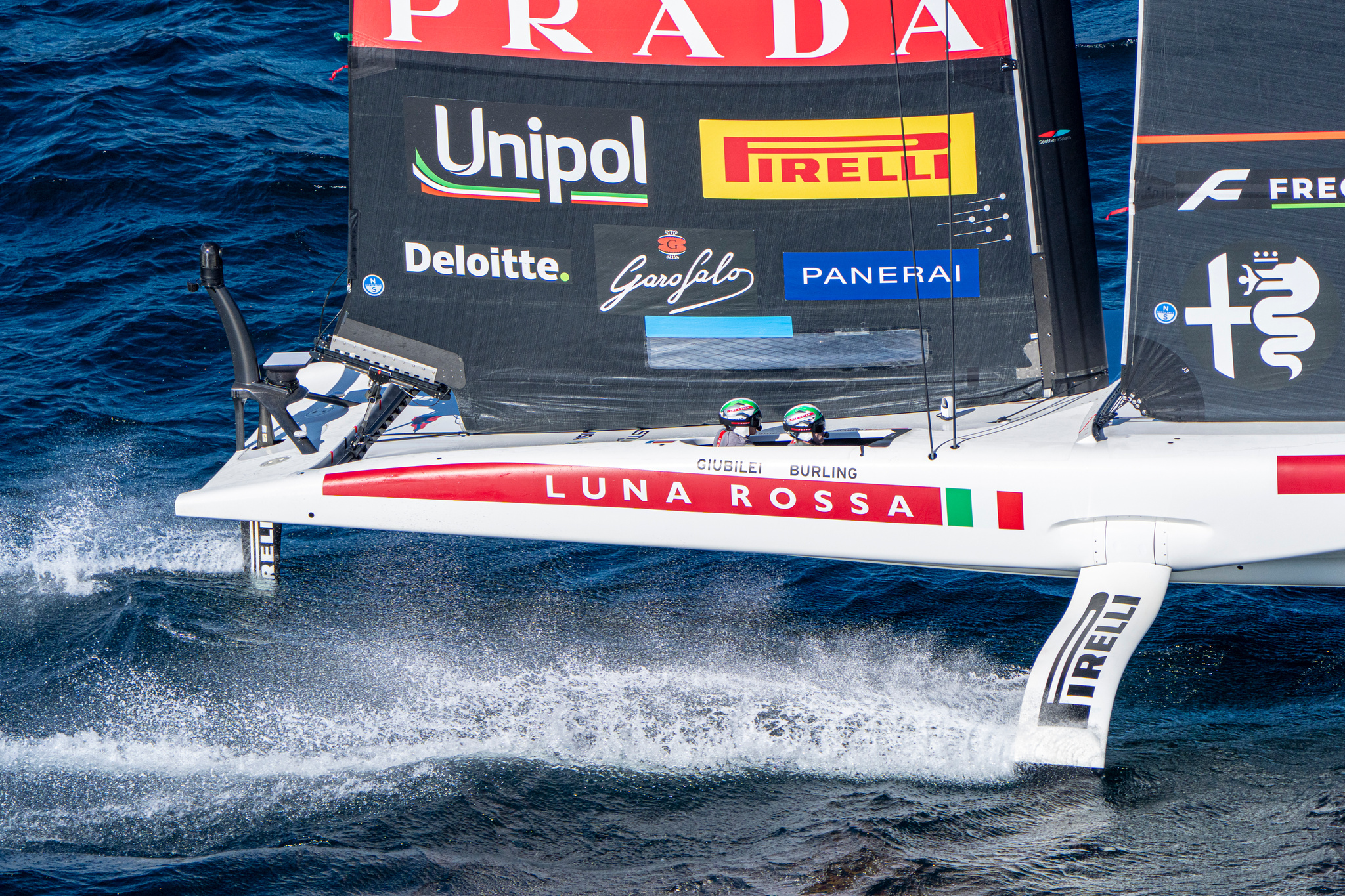 Naples preliminary regatta in the 38th Americas Cup