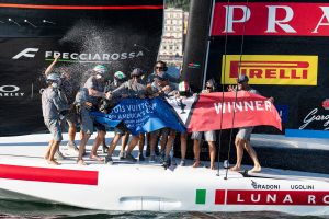 Naples preliminary regatta in the 38th Americas Cup