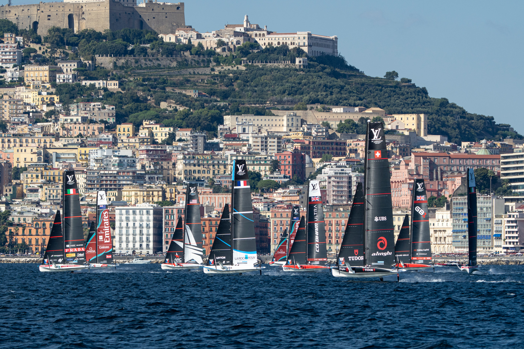 Naples Preliminary Regatta in the 38th America's Cup